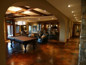 interior stained concrete how to clean