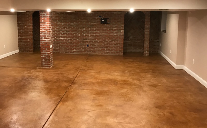 stained concrete floors in houston