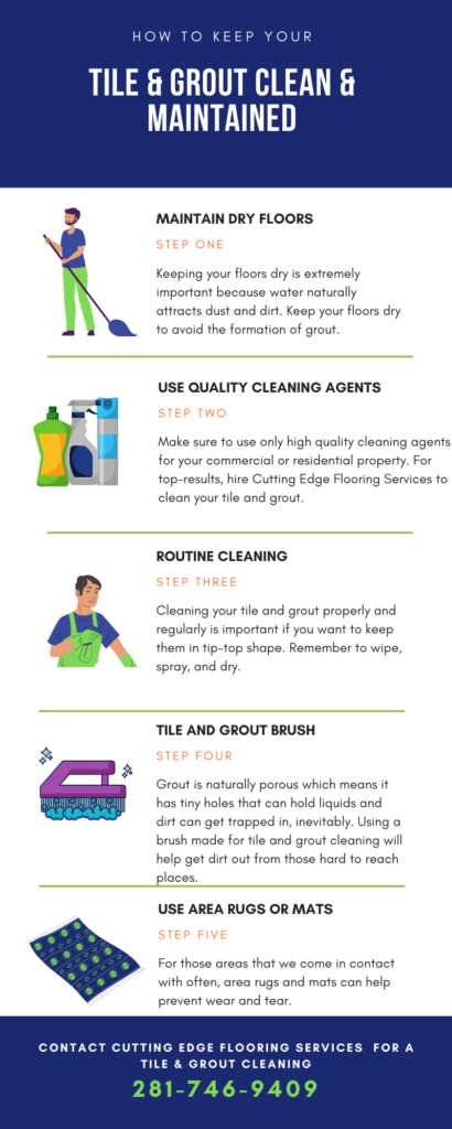 how to clean tile and grout