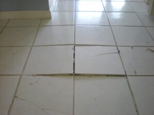 improper floor preparation work