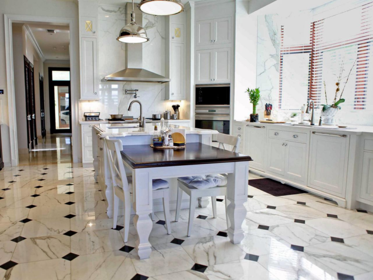 how to clean marble floors